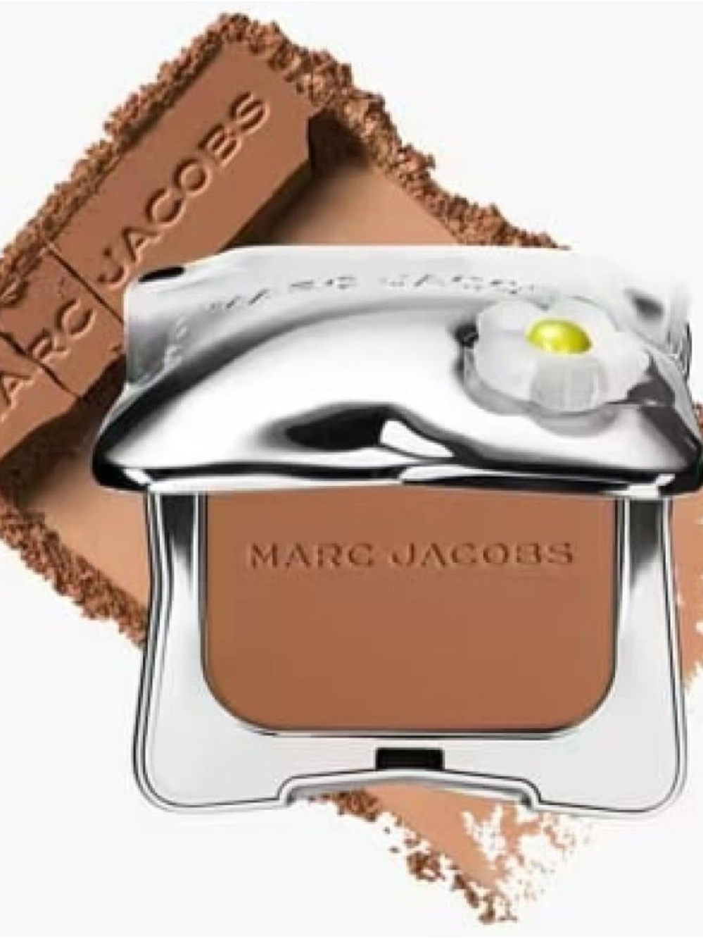Marc Jacobs Legally Bronze Sculpting Bronzer - Yellow & Silver Packaging